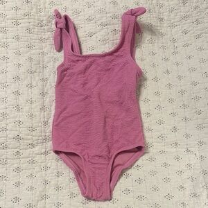 Gianni Bini Girls Pink One-Piece Swimsuit
